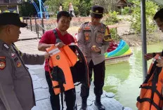 Momen Libur Nataru 2024, Polsek Sekayu Kunjungi Tempat Hiburan Rakyat dan Tempat Wisata