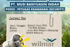Dorong Transparansi Loker Lokal, Pemkab Muba Fasilitasi Seleksi Security PT MBI Wilmar Group