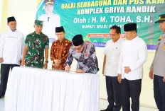 Peresmian Balai Serbaguna dan Pos Kamling Griya Randik, Wujud Semangat Gotong Royong Warga