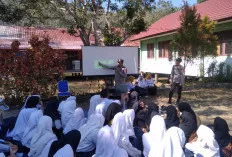 Stop Bullying, Polres Muba Datangi Sekolah Berikan Sosialisasi Kepada Pelajar SMP 