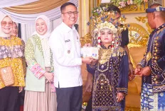Palembang Emas 2023 Bertabur Cinta, Seratus Pasangan Menyatukan Janji