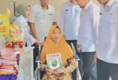 Kemensos Salurkan Bantuan ATENSI Rp290 Juta untuk Disabilitas dan Anak PPKS di Muba