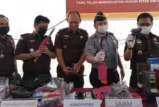 Lakukan Pemusnahkan Barang Bukti