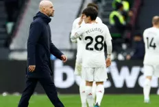 Ya Ampun! Manchester United Bertekuk Lutut dihadapan Tuan Rumah West Ham United