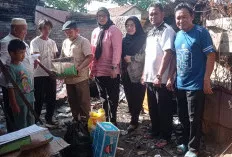 BAZNAS Muba Salurkan Bantuan untuk Korban Kebakaran di Serasan Jaya