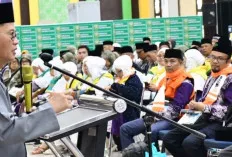 Kakanwil Kemenag Sumsel Lepas Kloter 2 Mayoritas Risti