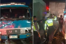 Truk Fuso Alami Rem Blong, Sebabkan Kecelakaan Beruntun