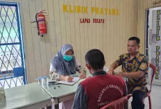 Cegah berbagai Bentuk Penyakit, Lapas Sekayu Lakukan Pemeriksaan Kesehatan Rutin ke Warga Binaan