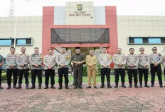 Bupati dan Wakil Bupati Muba Kunjungi Polres Muba 