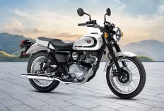 Kawasaki W230 2026, Motor Retro Bergaya Klasik dengan Mesin 233 cc dan Fitur Modern
