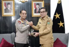 Perkuat Sinergi, Bupati Muba HM. Toha Audiensi dengan Kapolda Sumsel 