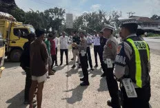 Polres OKI Gencarkan Sosialisasi Bahaya Truk Odol, Sopir dan Pemilik Ekspedisi Mulai Sadar Risiko