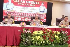 Kapolda Sumsel Irjen Rachmat Wibowo : Tahapan Pemilu Berlanjut, Deteksi Setiap Potensi Gangguan Keamanan.