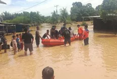  Banjir Rendam 17 Desa di Muratara, Dua Jembatan Putus dan Satu Rumah Hanyut
