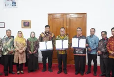 Pemkab Banyuasin dan Pemkab Muara Enim Lakukan MOU PKS