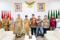 Penasaran? 5 Komisioner KPU Musi Banyuasin Audensi dengan Pj Bupati, Apa Sih yang Dibahas 
