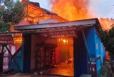  Ditinggal ke Kebun, Rumah Warga Musi Rawas Ludes Terbakar, Kerugian Capai Rp150 Juta