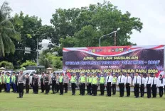 Sambut Nataru 2024, Polres Ogan Komering Ilir Dirikan Pos Pam dan Pos Yan di Ruang Tol 