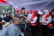 Gerimis Tak Surutkan Semangat, Warga Palembang Antusias Donor Darah di Kambang Iwak 