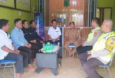 Sebar Maklumat Kapolda di Kecamatan Lalan 
