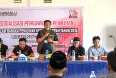 Jelang Pilkada Serentak 2024, Bawaslu OKI Ajak Masyarakat Lempuing Aktif Awasi Pilkada 
