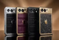 Fantastis! iPhone Fold Versi Caviar Dibanderol Rp280 Juta, Pakai Titanium, Emas, dan Kulit Buaya Asli