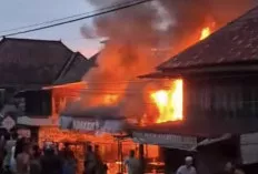 Ruko Bengkel Motor di Sekayu Ludes Terbakar, Kerugian Capai Rp200 Juta