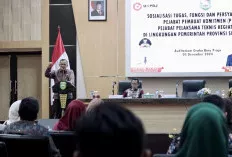 Sekda Edward Candra Buka Sosialisasi Tugas, Fungsi dan Persyaratan sebagai PPK dan PPTK di Lingkungan Pemprov 