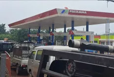 Harga Pertamax Naik, Antrean Pertalite di SPBU Sungai Lilin Makin Mengular