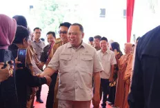 Warga Tungkal Jaya Antusias Sambut Kunker Pj Bupati Muba 