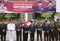 Usai Upacara Langsung Tabur Bunga di TMP