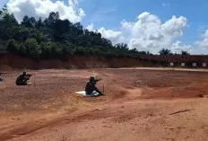 Kodim 0401/Muba Gelar Latihan Menembak