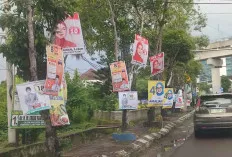 Sebanyak 15.494 Alat Peraga Kampanye Dicopot Bawaslu Sumsel