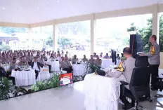 Kapolda Sumsel Semangat kepada Personel Polres OI 