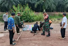 Sasar Titik Strategis di Muara Belida, Spanduk Imbauan Karhutla Dipasang Mulai dari Desa hingga Area Perusahaa