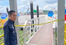 Begini Kondisinya, Dermaga Kampung Kapitan Usai Dihantam Tongkang Muatan Batu Bara