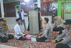 Pererat Silaturahmi, Polsek Sanga Desa Salurkan Perlengkapan Ibadah hingga Sembako