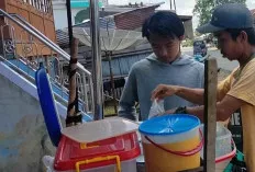 Kemarau, Cuaca Panas Ternyata Pedagang di Sanga Desa Ini Mendapatkan Berkah 