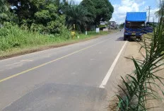 Waspada, Ada Box Caulvert Jebol, Pengendara Berharap Dilakukan Perbaikan 
