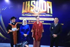 Wagub Cik Ujang Dorong Lulusan Poltekpar Palembang Jadi Duta Pariwisata Palembang dan Nusantara