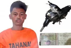 Pemuda Babat Toman Diamankan Warga Usai Gelapkan Motor Pekerja Kebun Sawit