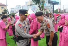 854 Personel Polda Sumsel Naik Pangkat Periode 1 Juli 2024