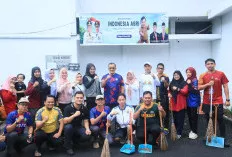 Sekda Sumsel Tinjau Pelaksanaan Gerakan Indonesia ASRI di Sejumlah OPD