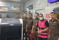 Oknum ASN PPK Disdik Sumsel Pakai Rompi Pink, Dugaan Korupsi Pembangunan Gedung SMA 2 OKU Selatan