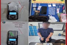  Polres Muba Tangkap Pengedar Narkoba, Sabu dan Ekstasi Berlogo WhatsApp Disita