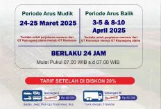 Diskon 20 Persen, Ruas Tol Kayuagung-Palembang  