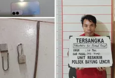 Satu Pelaku Pembobol Toko Bangunan di Bayung Lencir Diamankan, 3 Pelaku Lain Masih Diburu