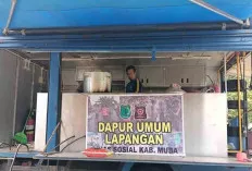 Sanga Desa Dikepung Banjir, Dinas Sosial Buka Dapur Umum