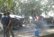 Bus Rombongan Santri Ponpes Tahfizh Quran di Muba Terguling, Begini Kondisi Penumpang 