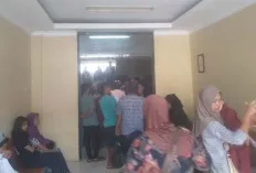 Sehari Setelah Iduladha, Rutan Polrestabes Palembang Ramai Dikunjungi Pembesuk 